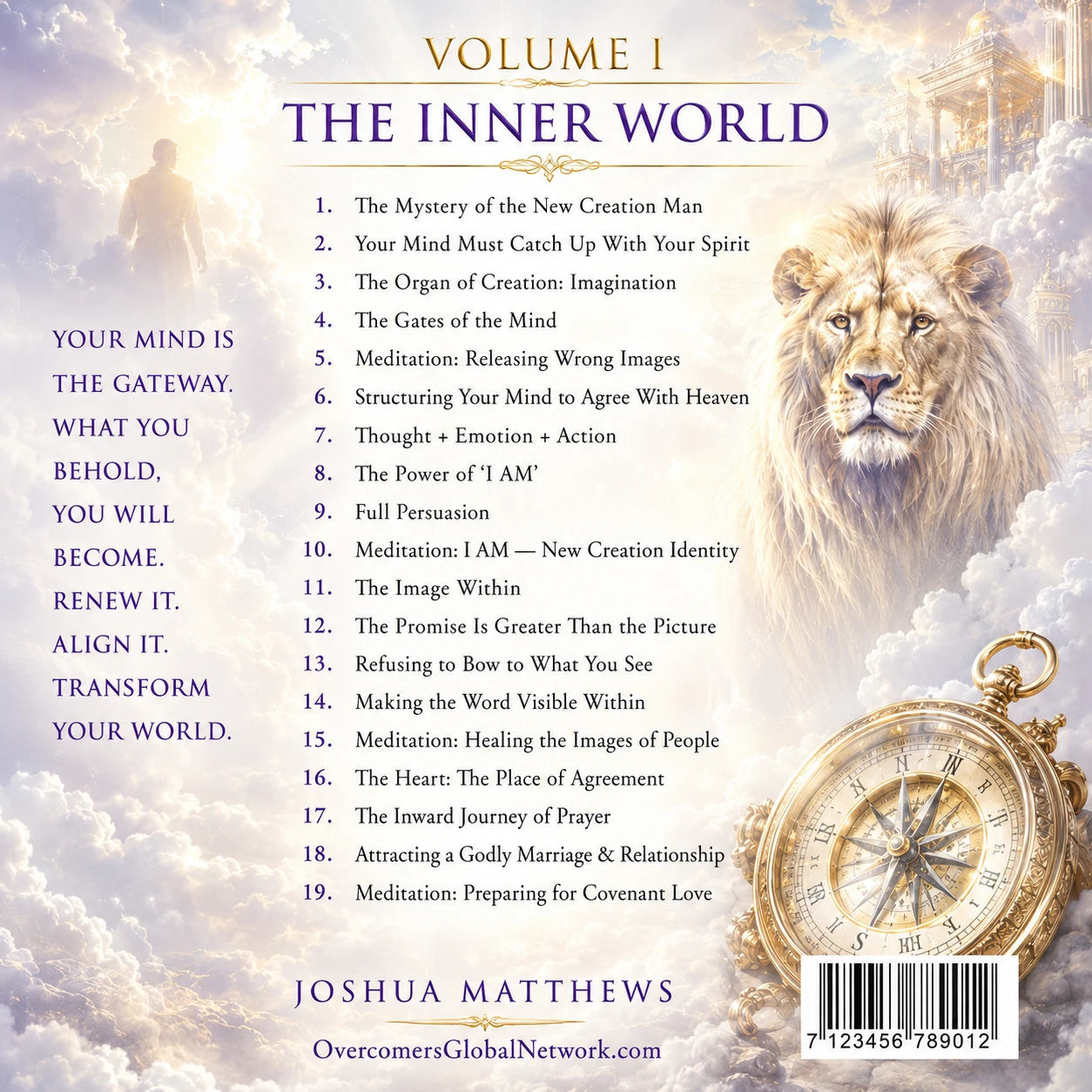 VOLUME I Back Cover
