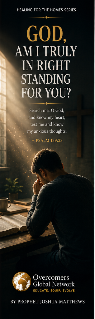 God, Am I Truly in Right Standing?